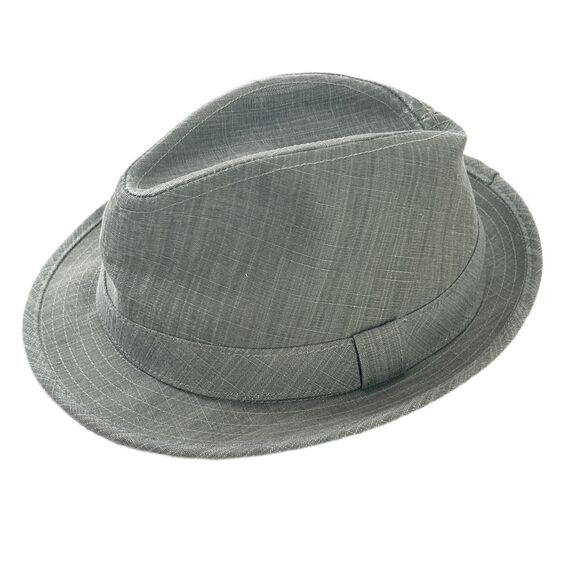 Dorfman Pacific Other - Dorfman Pacific Co Hat DPC Olive Green Fedora Matching Band Cotton Size L